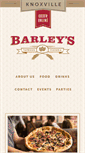 Mobile Screenshot of barleysknoxville.com